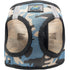 American River Dog Harness Blue Camo