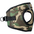 American River Dog Harness Green Camo