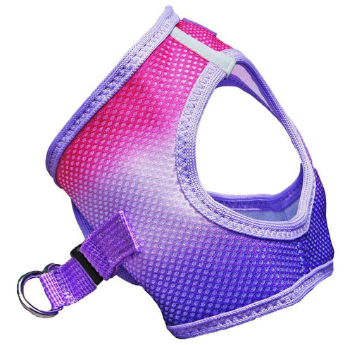 American River Ombre Dog Harness Raspberry Sundae