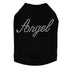 Angel Rhinestone Dog Tank