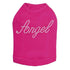 Angel Rhinestone Dog Tank