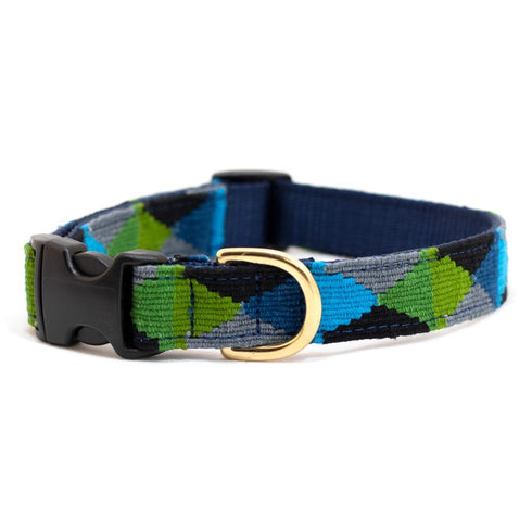 Argyle Side Release Dog Collar