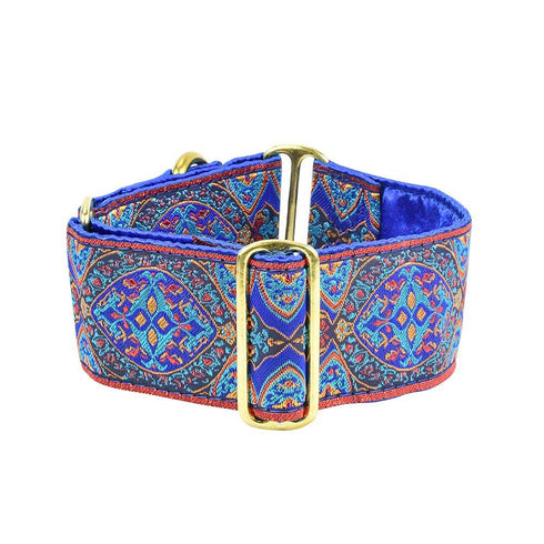 Aristocracy Blue 2" Martingale Dog Collar