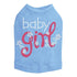 Baby Girl Flower Rhinestone Dog Tank