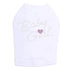 Baby Girl Rhinestone Dog Tank