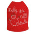 Baby It's Cold Outside Rhinestone Dog Tank