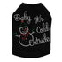 Baby It's Cold Outside Rhinestone Dog Tank
