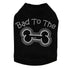 Bad To The Bone Rhinestone Dog Tank