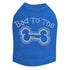 Bad To The Bone Rhinestone Dog Tank