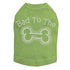 Bad To The Bone Rhinestone Dog Tank