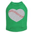 Baseball Heart Rhinestone Dog Tank