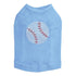 Baseball Rhinestone Dog Tank