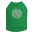 Baseball Rhinestone Dog Tank