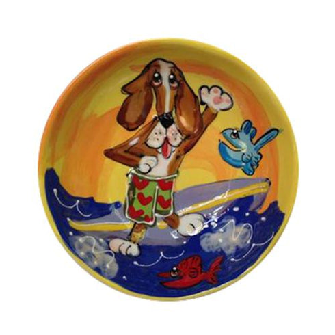 Basset Hound 11 Dog Bowl