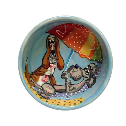 Basset Hound 6 Dog Bowl