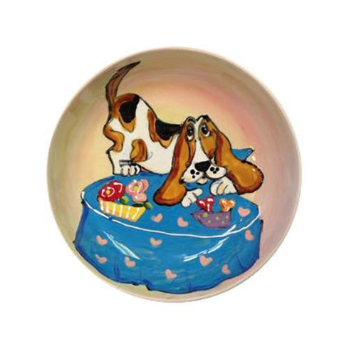 Basset Hound 9 Dog Bowl