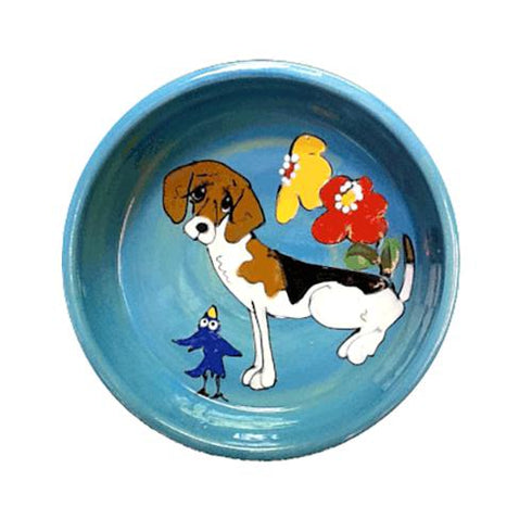 Beagle 3 Dog Bowl