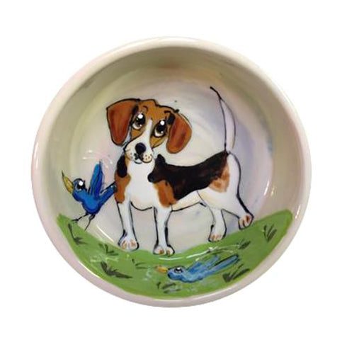 Beagle 4 Dog Bowl