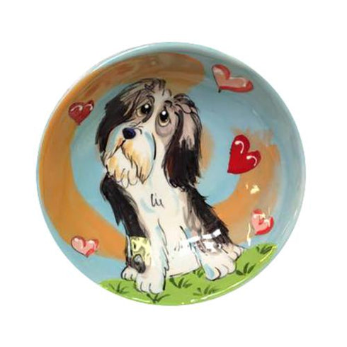 Bearded Collie 1 Dog Bowl