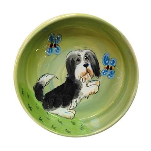 Bearded Collie 4 Dog Bowl