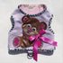 Beary Couture Microsuede Studded Dog Harness Vest