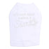Being A Star Rhinestone Dog Tank