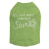 Being A Star Rhinestone Dog Tank