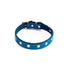 Beverly Classic Studded Leather Dog Collar Caribbean