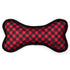 Bias Buffalo Plaid Red Bone Dog Toy