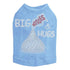 Big Kisses And Hugs Rhinestone Dog Tank