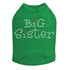 Big Sister Rhinestone Dog Tank
