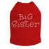 Big Sister Rhinestone Dog Tank
