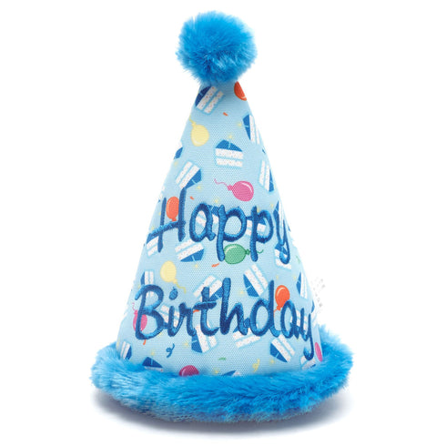 Birthday Boy Hat Dog Toy