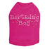 Birthday Boy With Stars Rhinestone Dog Tank