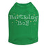 Birthday Boy With Stars Rhinestone Dog Tank