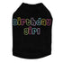 Birthday Girl Multicolor Rhinestone Dog Tank