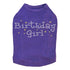 Birthday Girl With Stars Rhinestone Dog Tank