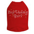 Birthday Girl With Stars Rhinestone Dog Tank