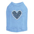 Black Heart Rhinestone Dog Tank