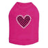 Black Heart Rhinestone Dog Tank