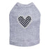 Black Heart Rhinestone Dog Tank