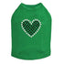 Black Heart Rhinestone Dog Tank