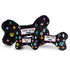 Black Monogram Chewy Vuiton Bone Dog Toy