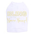 Bling On The New Year Rhinestone Dog Tank