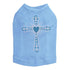 Blue Cross Rhinestone Dog Tank