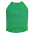 Blue Little Brother Rhinestone Dog Tank