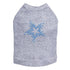 Blue Star Rhinestone Dog Tank