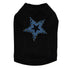 Blue Star Rhinestone Dog Tank