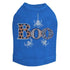 Boo With Silver Spiders Rhinestone Dog Tank