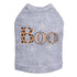 Boo With Silver Spiders Rhinestone Dog Tank